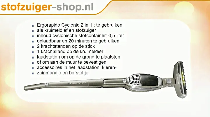 Electrolux ZB2903 Stofzuiger