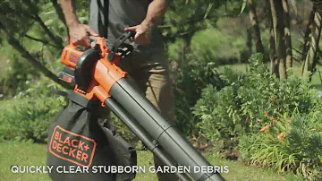 Садовый пылесос аккумуляторный бесщеточный BLACK+DECKER BCBLV3625L1